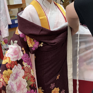 当日着付け👘